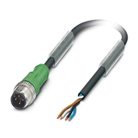 PHOENIX SAC-4P-M12MS/3,0-PUR SENSOR CABLE