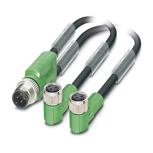 PHOENIX SAC-3P-M12Y/2X0,6-PUR/M 8FR SENSOR CABLE