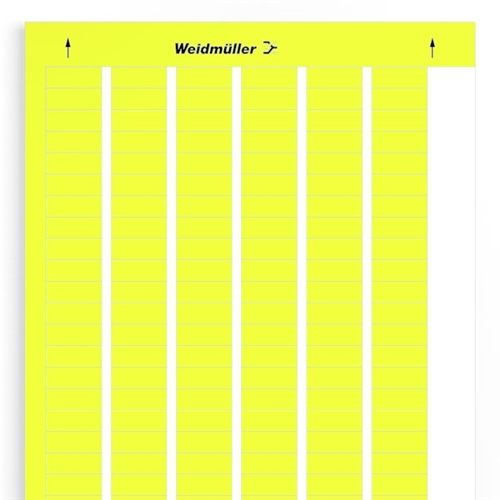 WEIDMULLER LMMT 300 26X10 LABEL SHEET