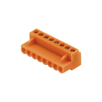 WEIDMULLER BL 5.08/2 SN OR 2-POLE CONNECTOR ORANGE