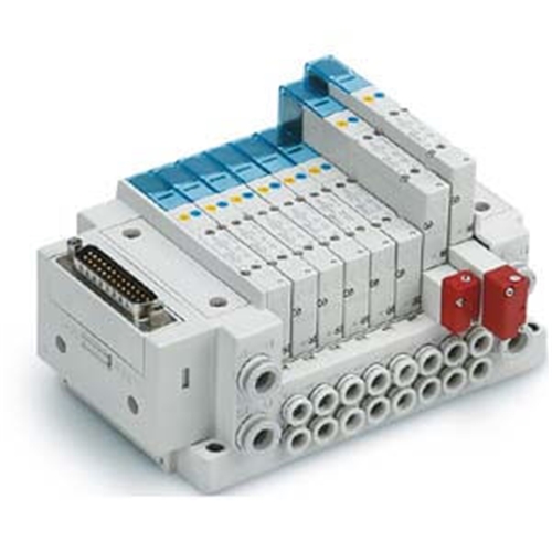 SMC 5 STATION VALVE MANIFOLD