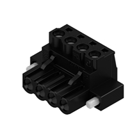 WEIDMULLER 4 WAY 5.08 PCB PLUG IN CONNECTOR