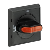 ABB HANDLE BLACK PADLOCKABLE FOR MS116