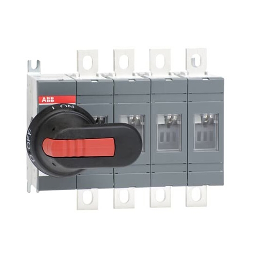 ABB 4-POLE ISOLATOR FRONT OPERATED BASE MOUNTED