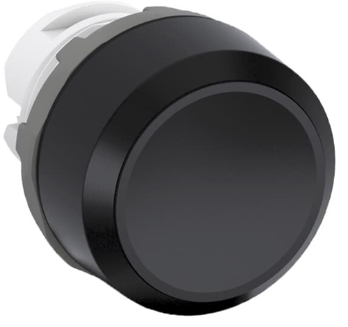 ABB BLACK PUSHBUTTON BLK BEZEL