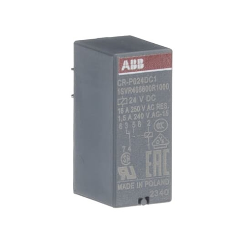 ABB PLUGGABLE RELAY 1C/O 24VDC