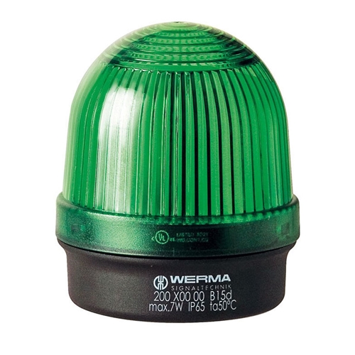 WERMA GREEN BEACON PERM 24V-240VAC