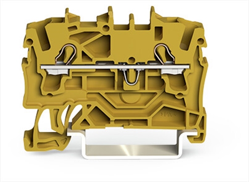 WAGO TERMINAL 2.5MM YELLOW