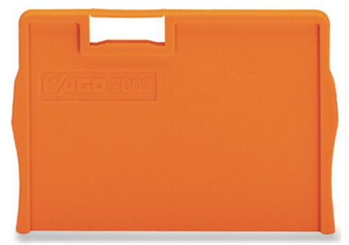 WAGO TOP JOB SEPERATOR PLATE. ORANGE