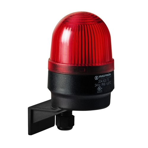 WERMA FLASHING BEACON 24VDC RED