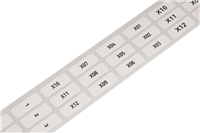 WAGO SELF ADHESIVE LABELS 9.5 X 25 MM WHITE