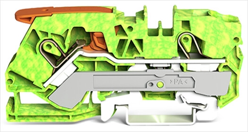 WAGO  2-conductor ground terminal block