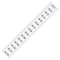 WAGO CABLE TIE MARKERS 25 X 10MM WHITE