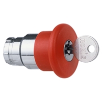 SCHNEIDER PUSHBUTTON HEAD 40MM LOCKABLE RED