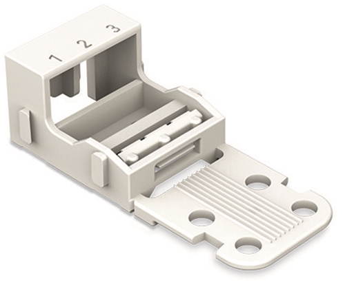 WAGO MOUNTING CARRIER FOR 3 CONDUCTOR TERMINAL