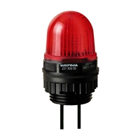 WERMA RED MINI BEACON LED M22 24V DC