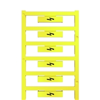 WEIDMULLER GROUP MARKERS COVER YELLOW 36.2x11.9MM