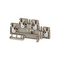 Weidmuller A2T 4 Feed-through terminal, Double-tie