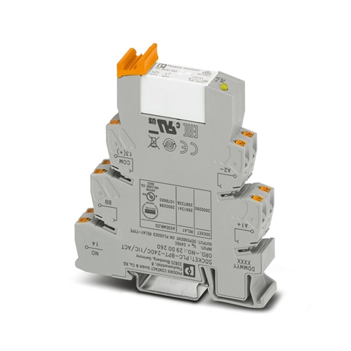 PHOENIX (PLC-RPT- 24DC/ 1IC/ACT) RELAY MODULE