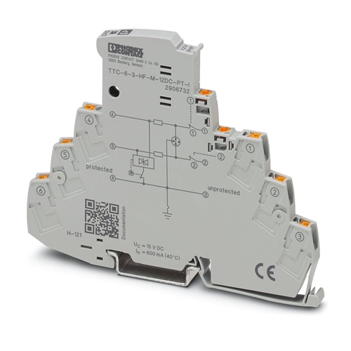 PHOENIX Surge protection device - TTC-6-3-HF-M-12D