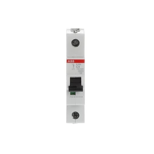 ABB 6KA MCB SINGLE POLE 4 AMP