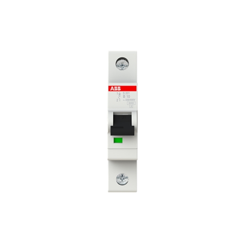 ABB S201-B10 Miniature Circuit Breaker - 1P - B -