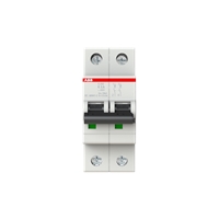 ABB S200 MCB 2 POLE TYPE K 6/10KA 6 AMP