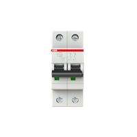 ABB 2CDS252001R0984  MCB, Curve C, 2P, 0.5A, 6kA