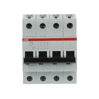 ABB S200 MCB 4 POLE TYPE C 6/10KA 32A