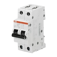 ABB C CURVE MCB 11OVDC 2 POLE 6 AMP