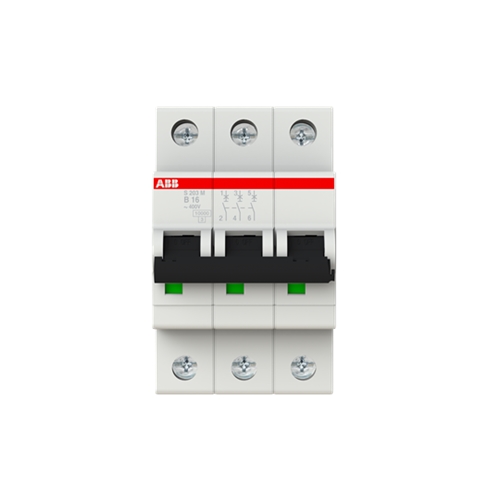 ABB MCB 3P 16A B CURVE