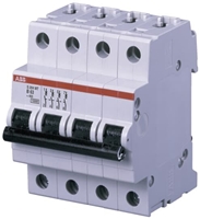 ABB MCB 20A 4POLE (RAIL)