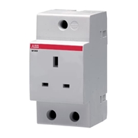 ABB 1 GANG UNSWITCHED ELECTRICAL SOCKET TYPE G