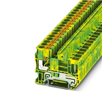 PHOENIX GROUND MODULAR TERMINAL BLOCK - PT 6/1P-PE