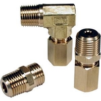 SMC SELF ALIGN MALE CONNECOTR 4MM X 1/4