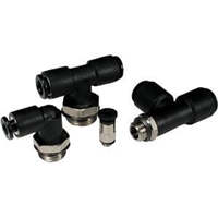 SMC 6MM X 1/8 UNI ANTISTATIC MALE STUD FITTING