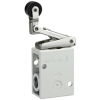 SMC ¼ Inch 3/2 N/C Steel Roller lever valve