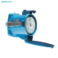 MARECHAL BLUE METAL 6P 150A SOCKET