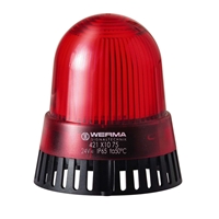 WERMA STATIC RED BEACON/SOUNDER 24V BASE MOUNTED