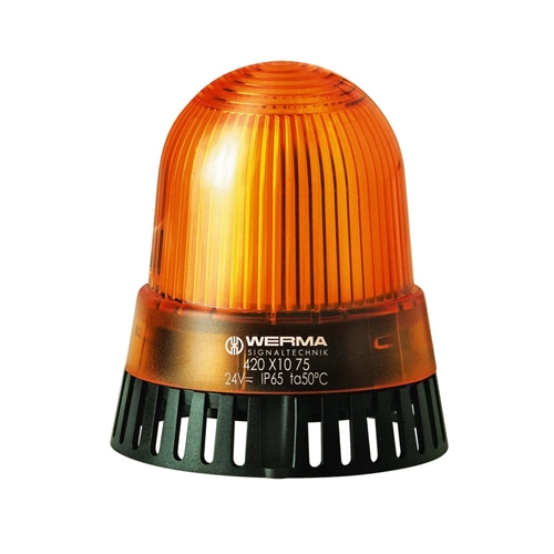 Werma Beacon & Sounder 24VDC Yellow