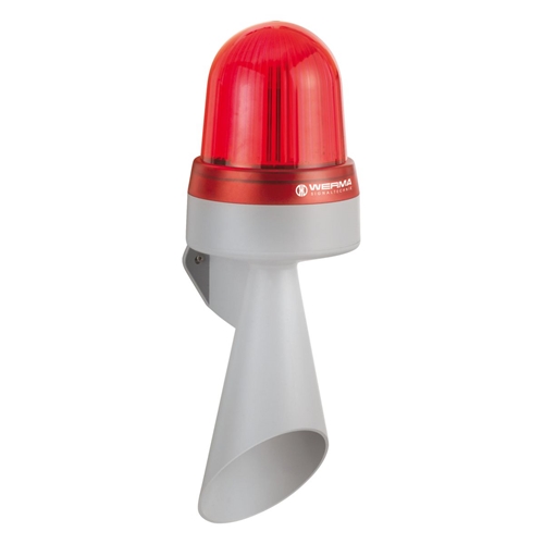 WERMA LED HORN 24V AC/DC RED