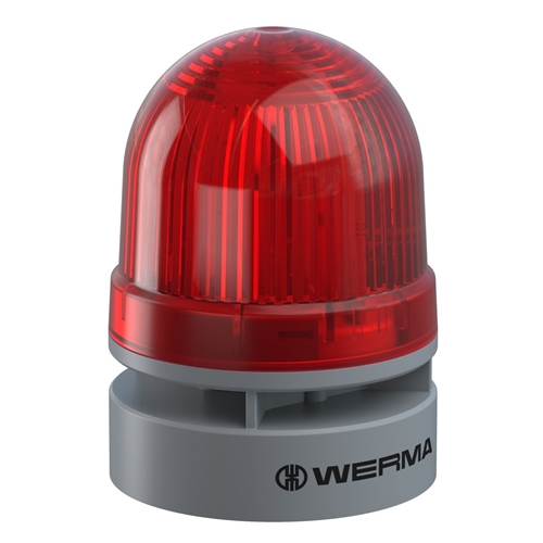 Werma Mini TwinLIGHT Combi  24Vac/DC Red