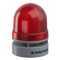Werma Mini TwinLIGHT Combi  24Vac/DC Red