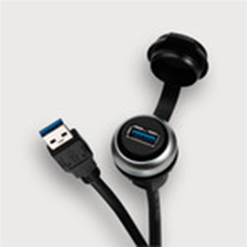 LUTZE USB CONNECTOR USB-3.0 A/A F/M 0,6m