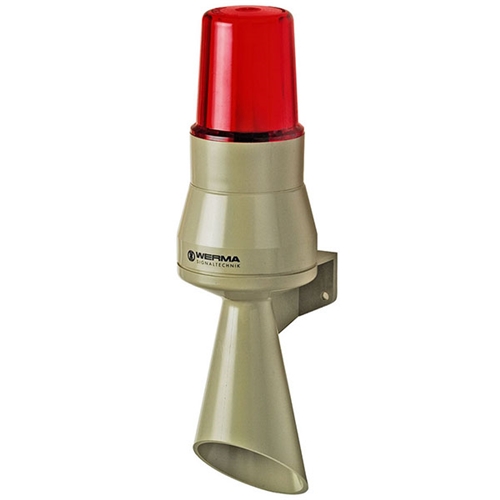 Werma Light/Horn 230VAC Red