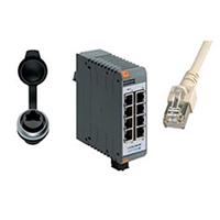 Lutze 8 Port Industrial Ethernet Switch Kit
