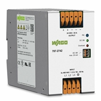 WAGO POWER SUPPLY UNIT 3PH IN - 24VDC OUT 20AMP