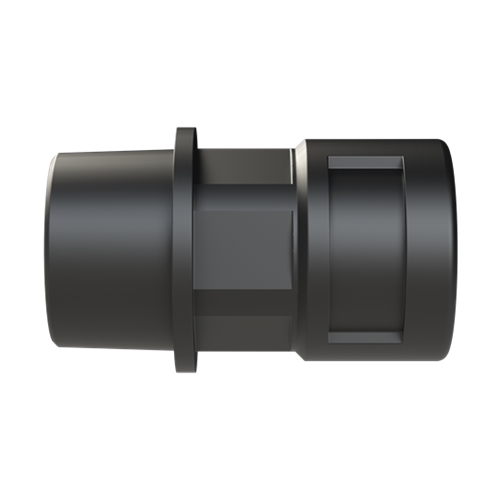 PMA 1/2" NPT BLACK IP68 STRAIGHT CONNECTOR