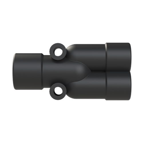 PMA Y PIECE CONNECTOR BLACK IP66