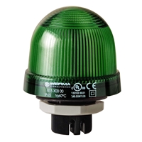 WERMA PERMANENT BEACON EM 12-230VAC/DC GN